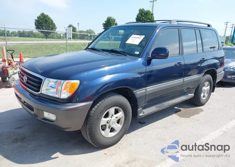 2002 Toyota Land Cruiser из США, поврежденный, VIN JTEHT05J622027525